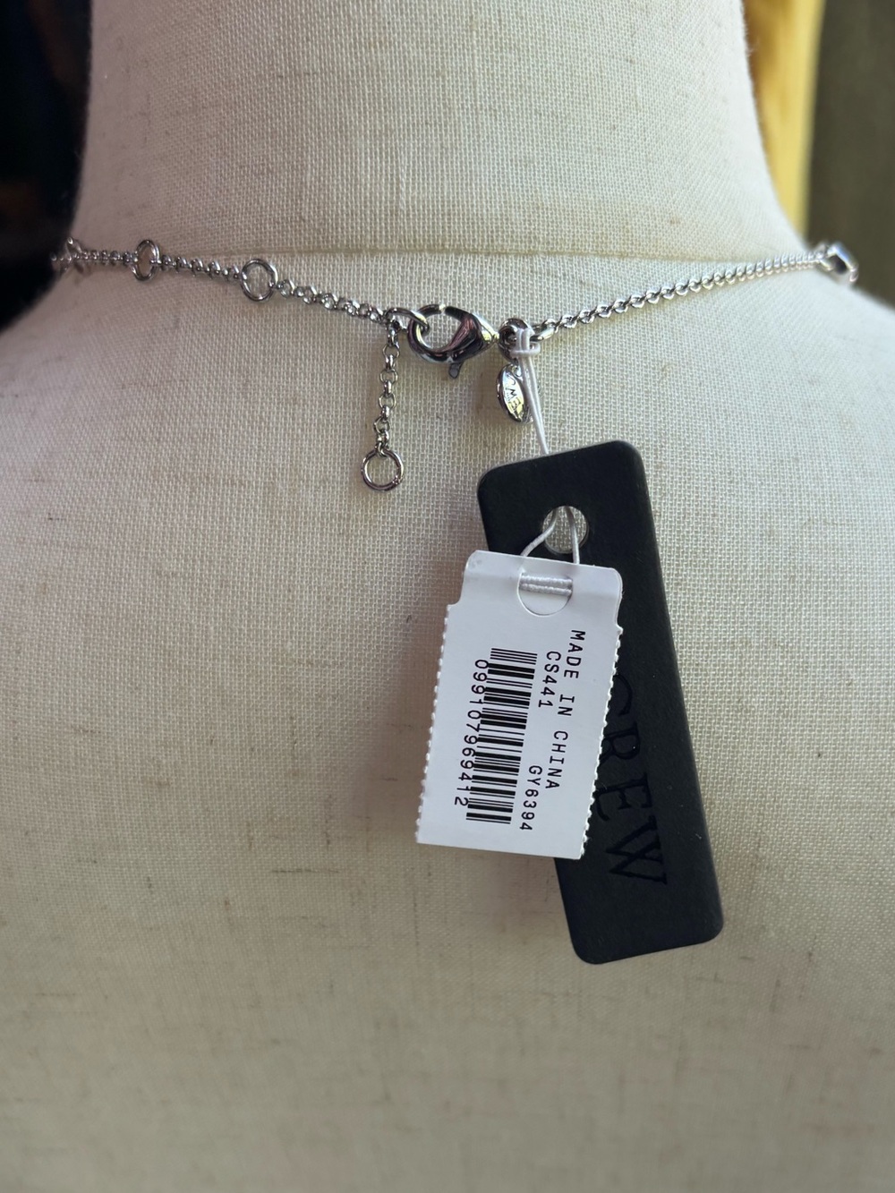 J. Crew Crystal Station Necklace - Picture 4 of 5